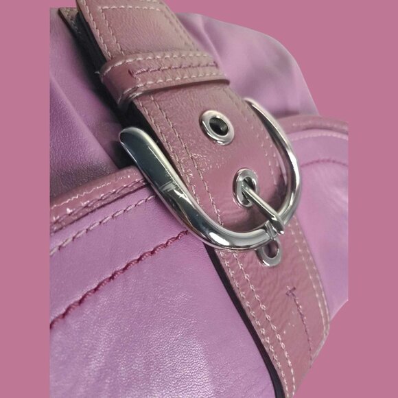 COACH Soho buckle satchel, shoulder bag, Y2k  pink - Picture 9 of 13